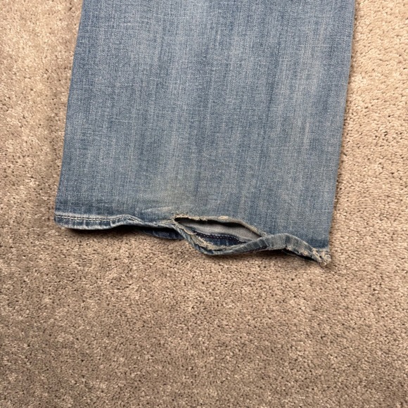 Vigoss The Dublin Flare Jeans Plus Womens 22x34 Medium Wash Distressed - Picture 11 of 14